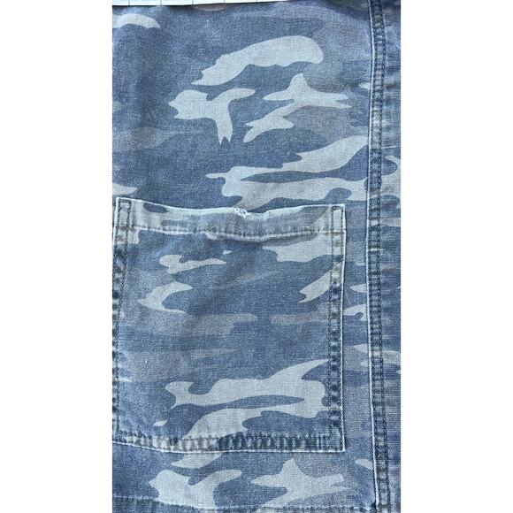 Topshop Camouflage print lightweight jacket size 2 Petite (chest 36) - Picture 6 of 10